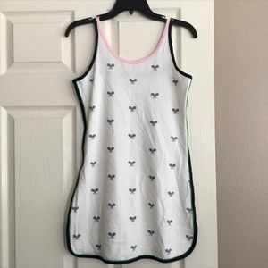 VINTAGE SPAGHETTI STRAP KIDS TENNIS DRESS